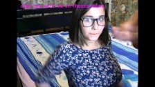Novia haciendo mamada