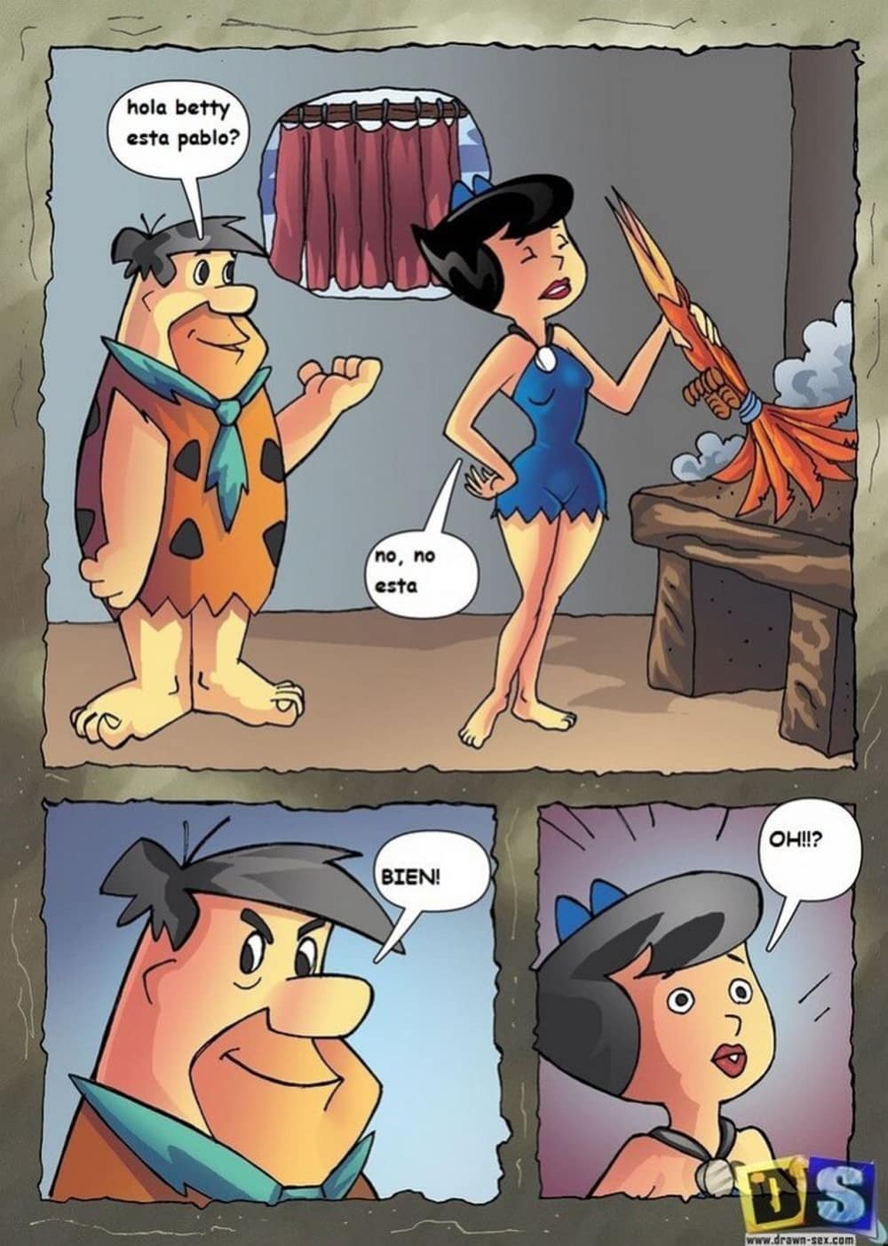 Comic porno picapiedra