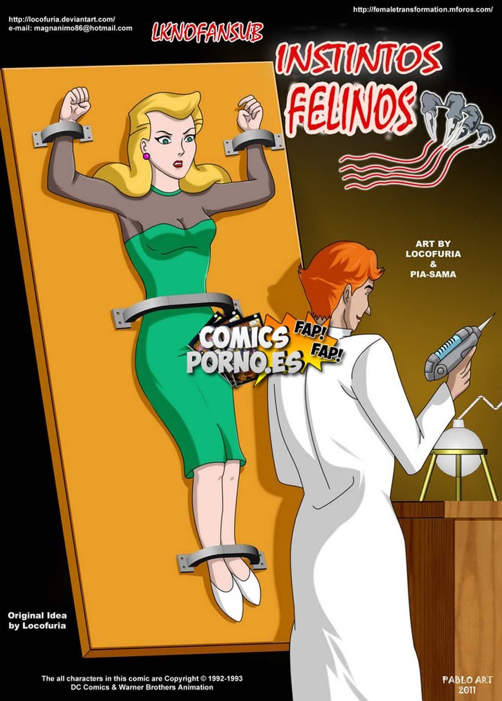 Transformation porn comics