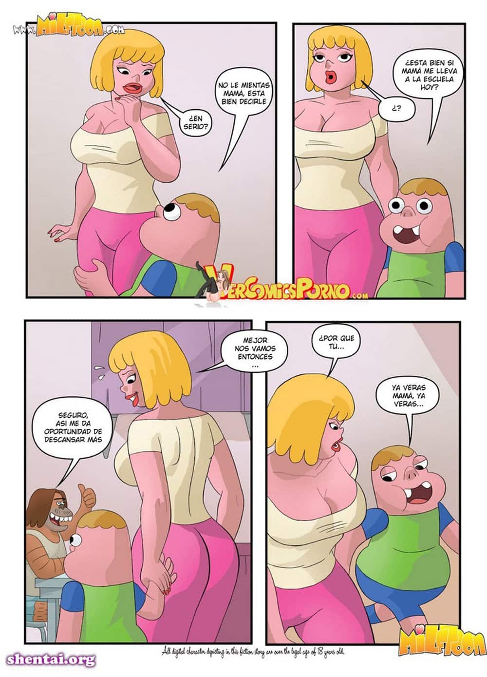 Comic porno Clarence 3