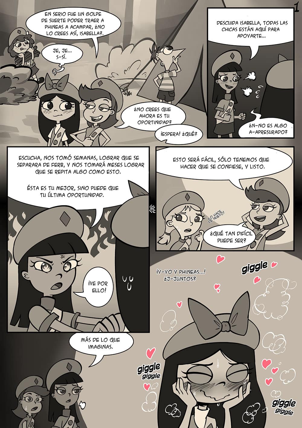 Comic porno Phineas y Ferb 1