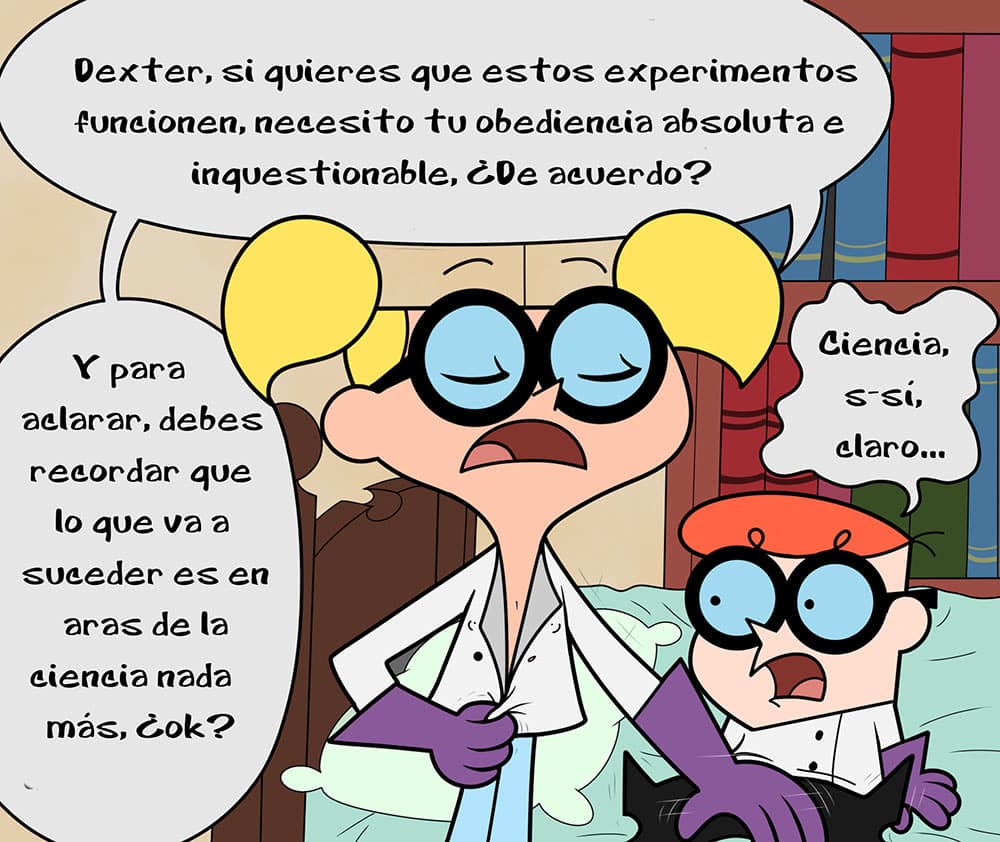 Comic porno Dexter