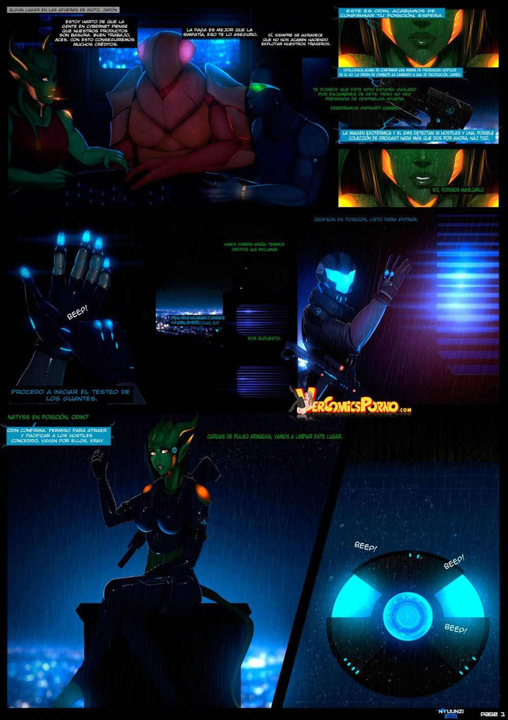 Guardianes de la galaxia xxx comic