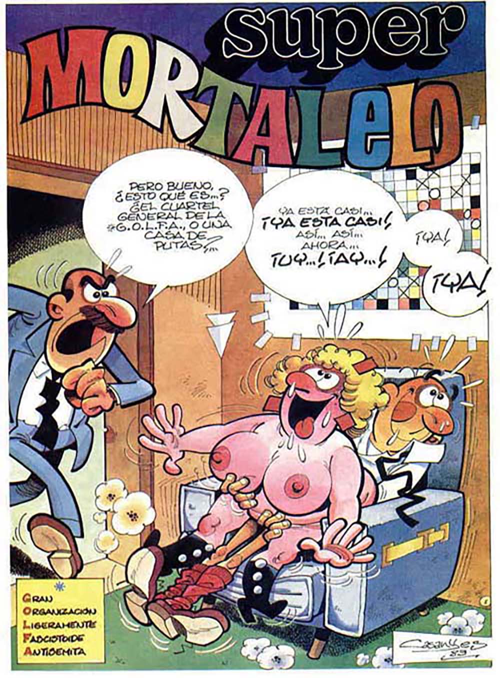 Mortadelo y Filemon comic xxx