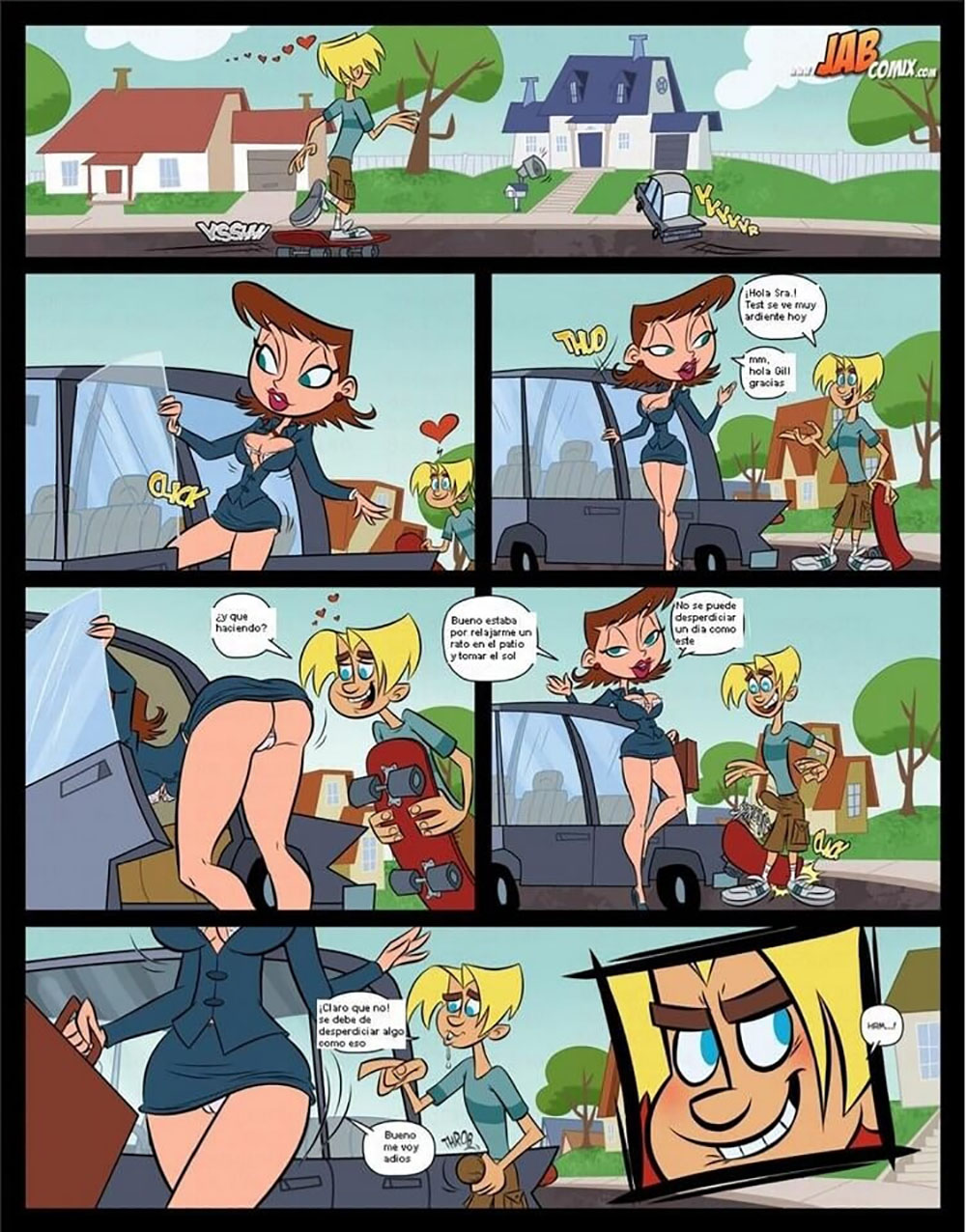 Johnny Test comic porno 2