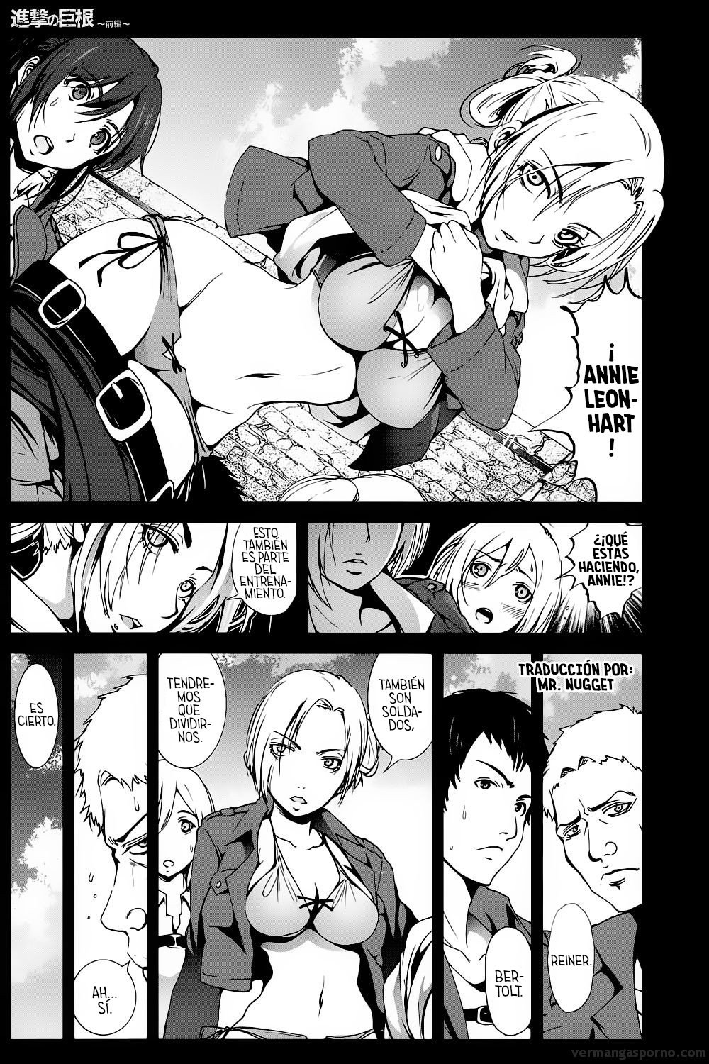 Shingeki no kyojin comic porno 4