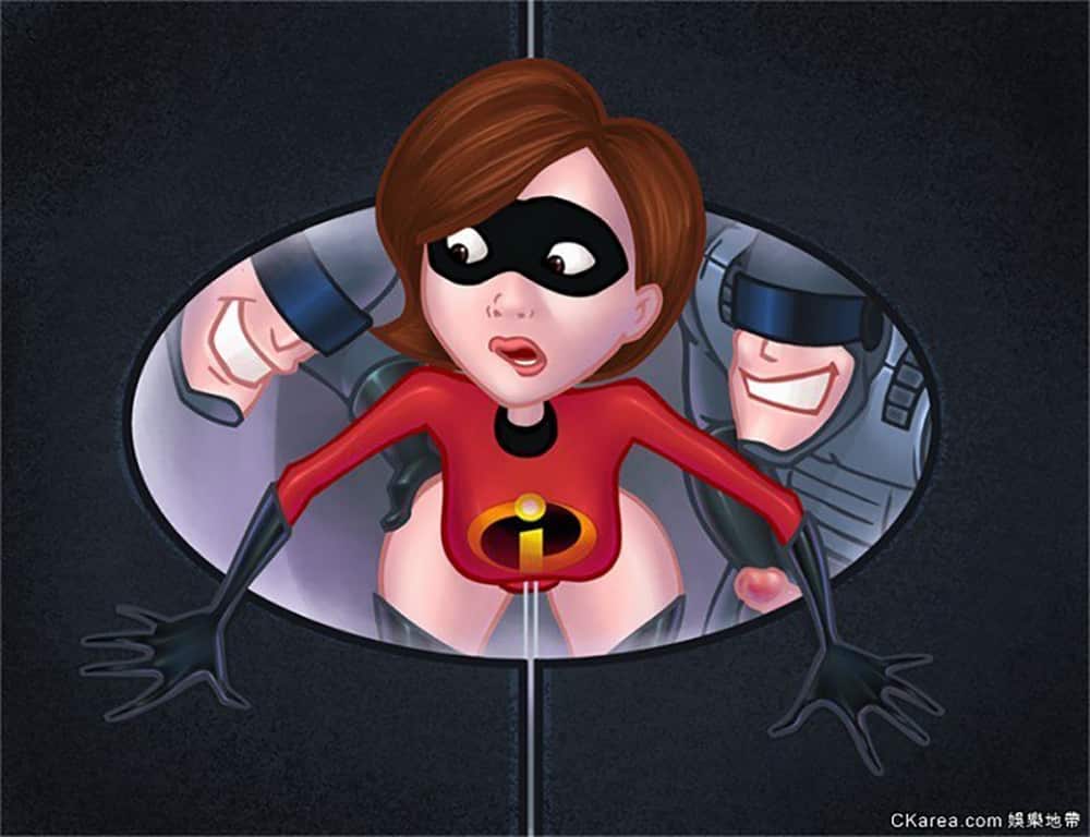 Elastigirl porn comic 3